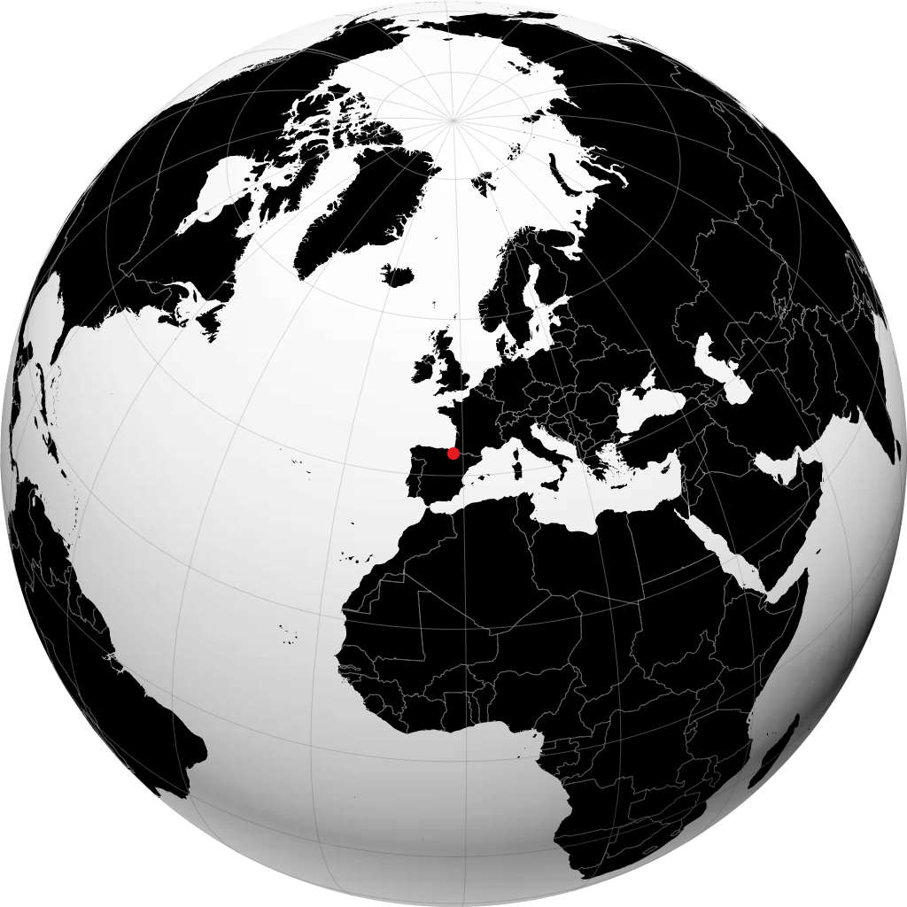 Pamplona en el globo