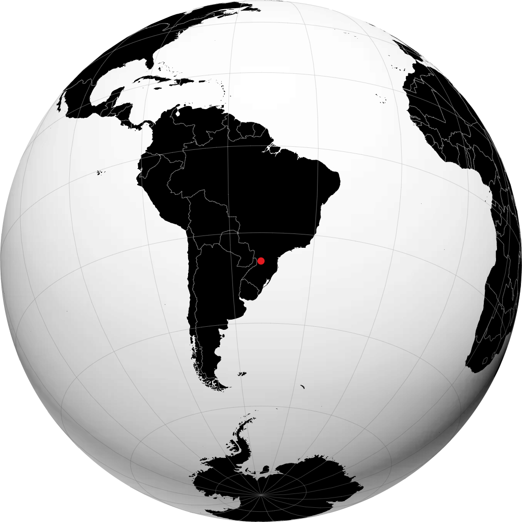 Pato Branco en el globo