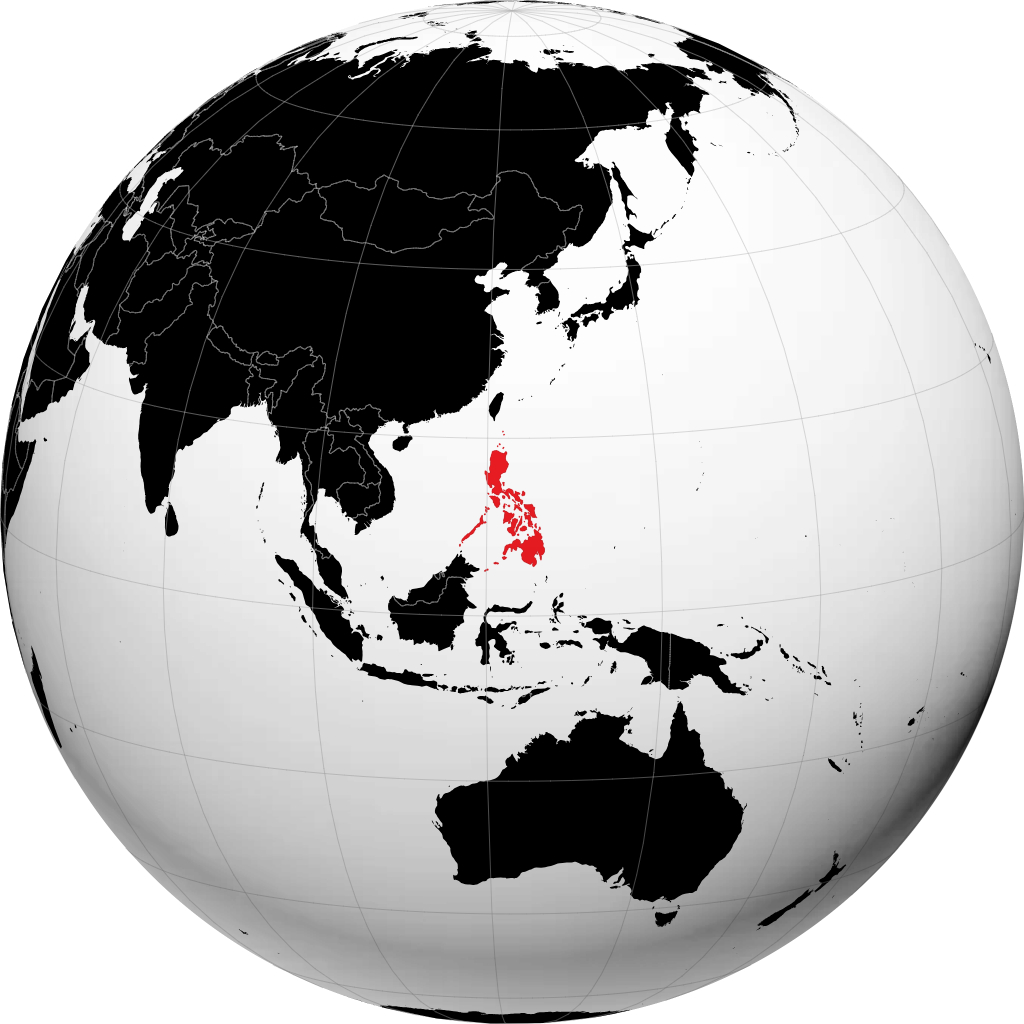 Filipinas en el globo