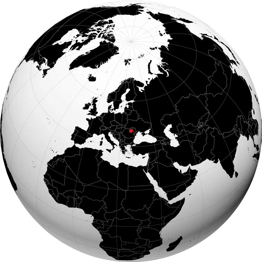 Piatra Neamț en el globo