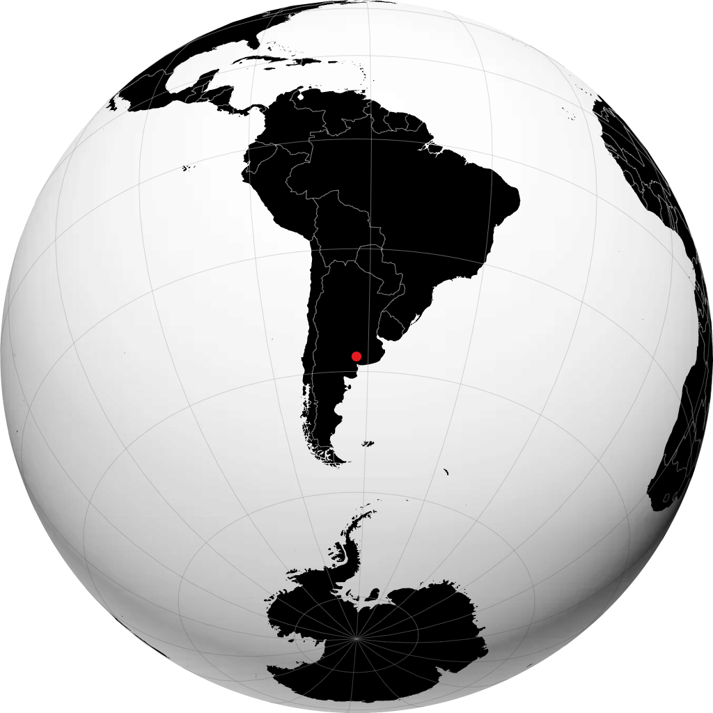 Pigüé en el globo