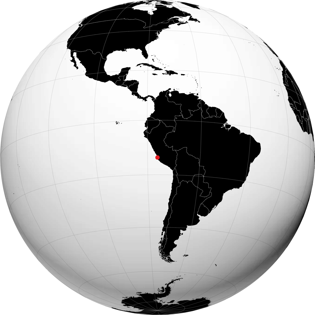 Pisco en el globo