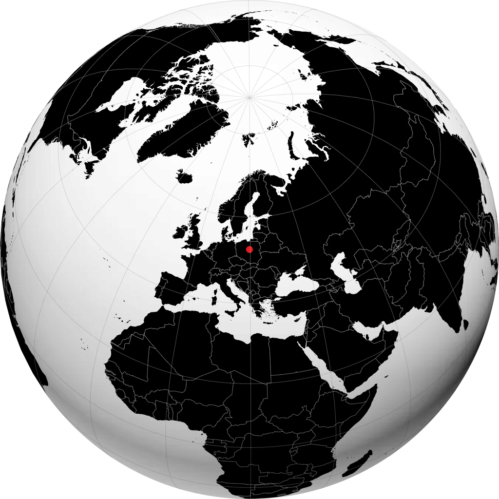 Płock en el globo