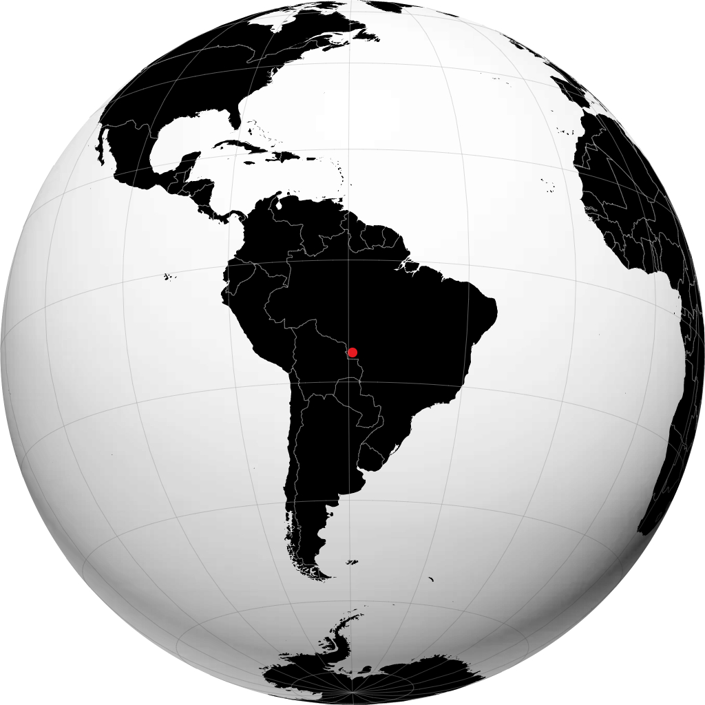 Pontes e Lacerda en el globo