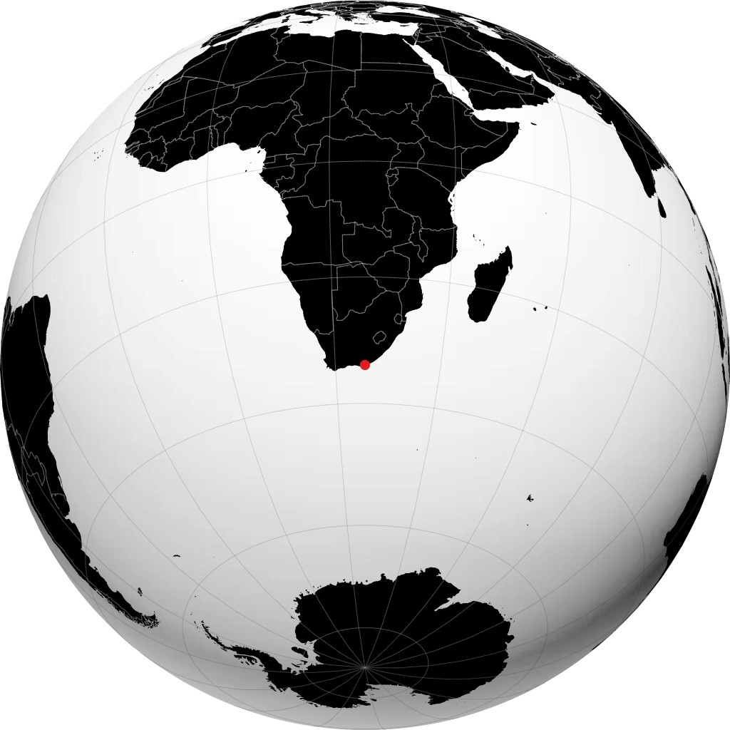 Puerto Elizabeth en el globo