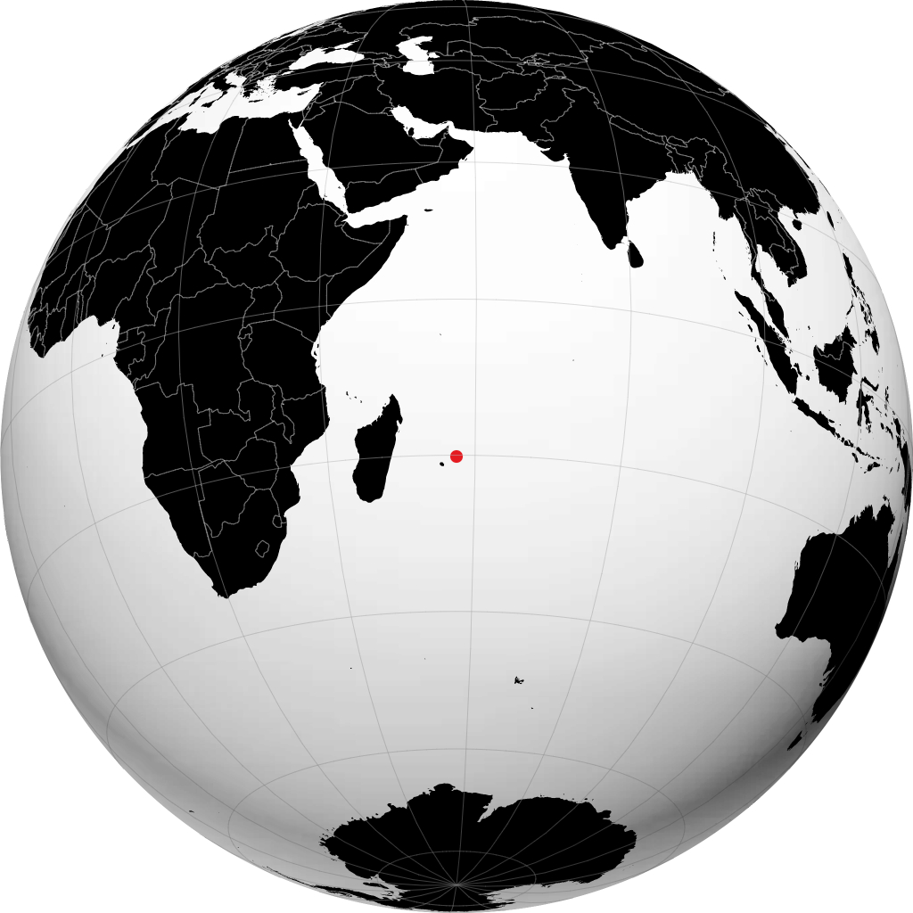 Port Louis en el globo