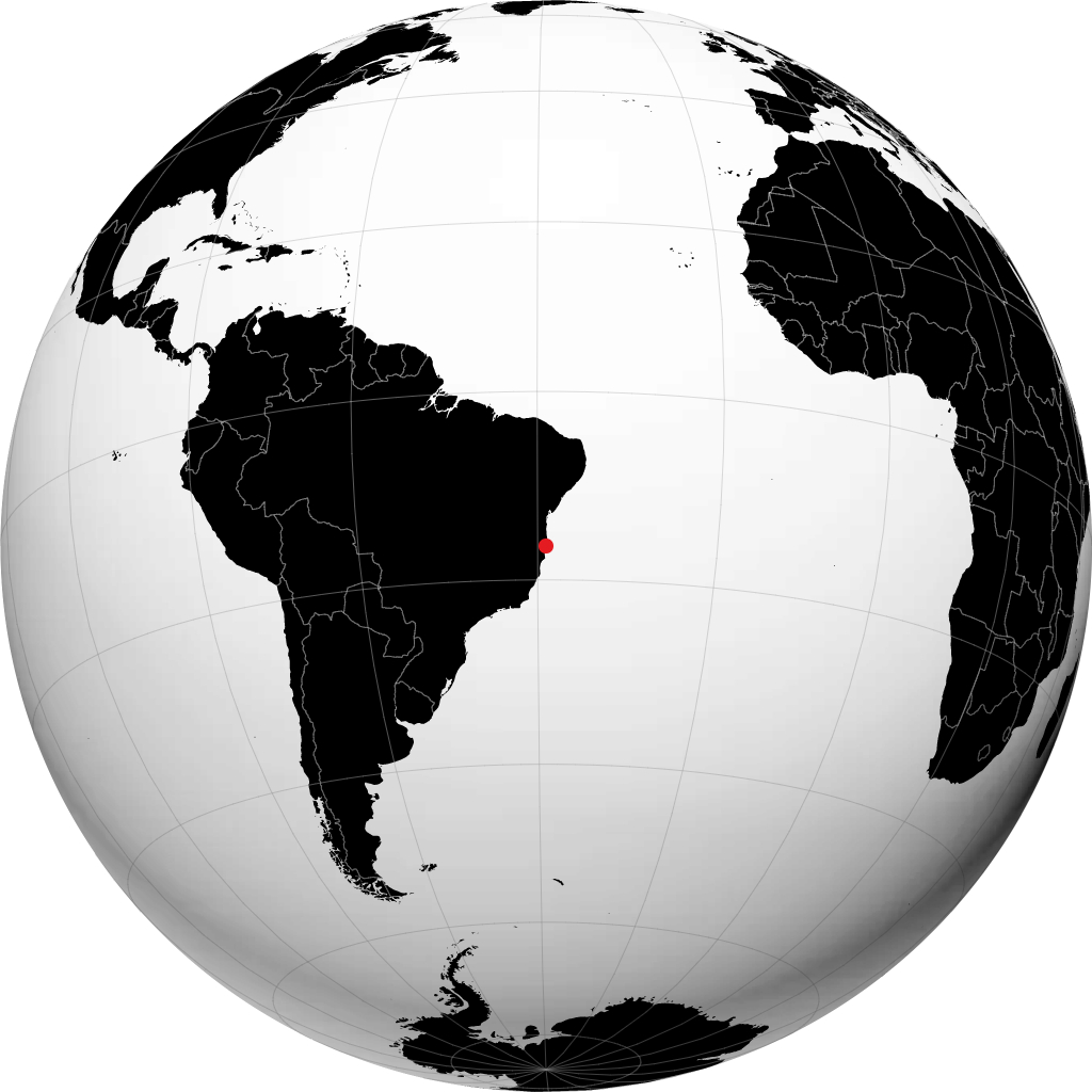 Porto Seguro en el globo