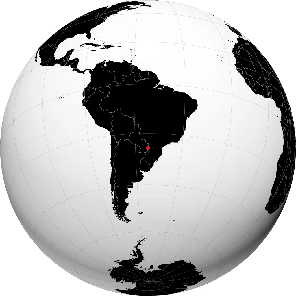 Puerto Iguazú en el globo