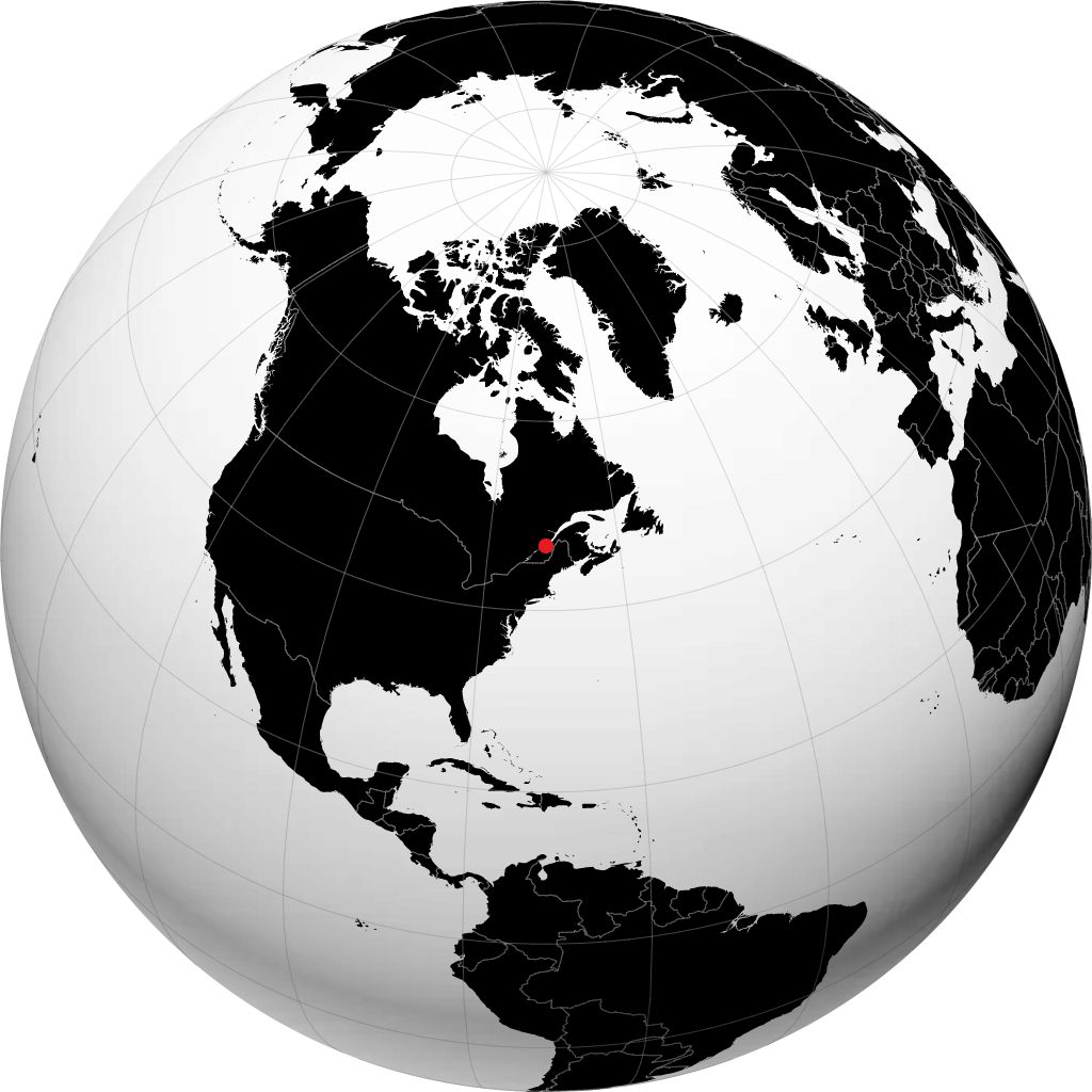 Quebec en el globo
