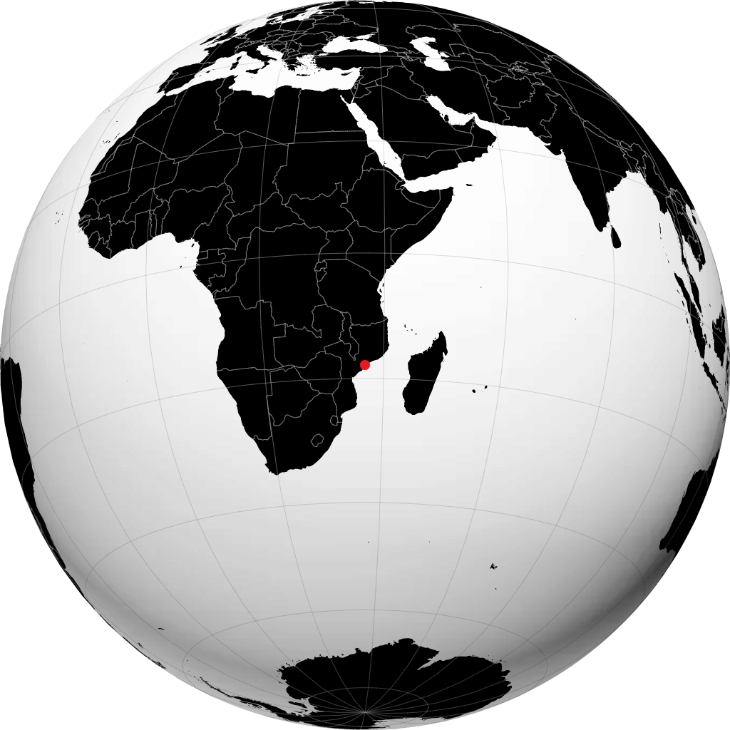 Quelimane en el globo
