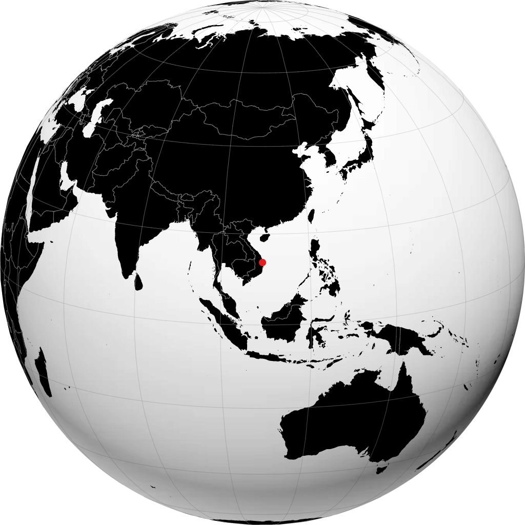 Qui Nhon en el globo