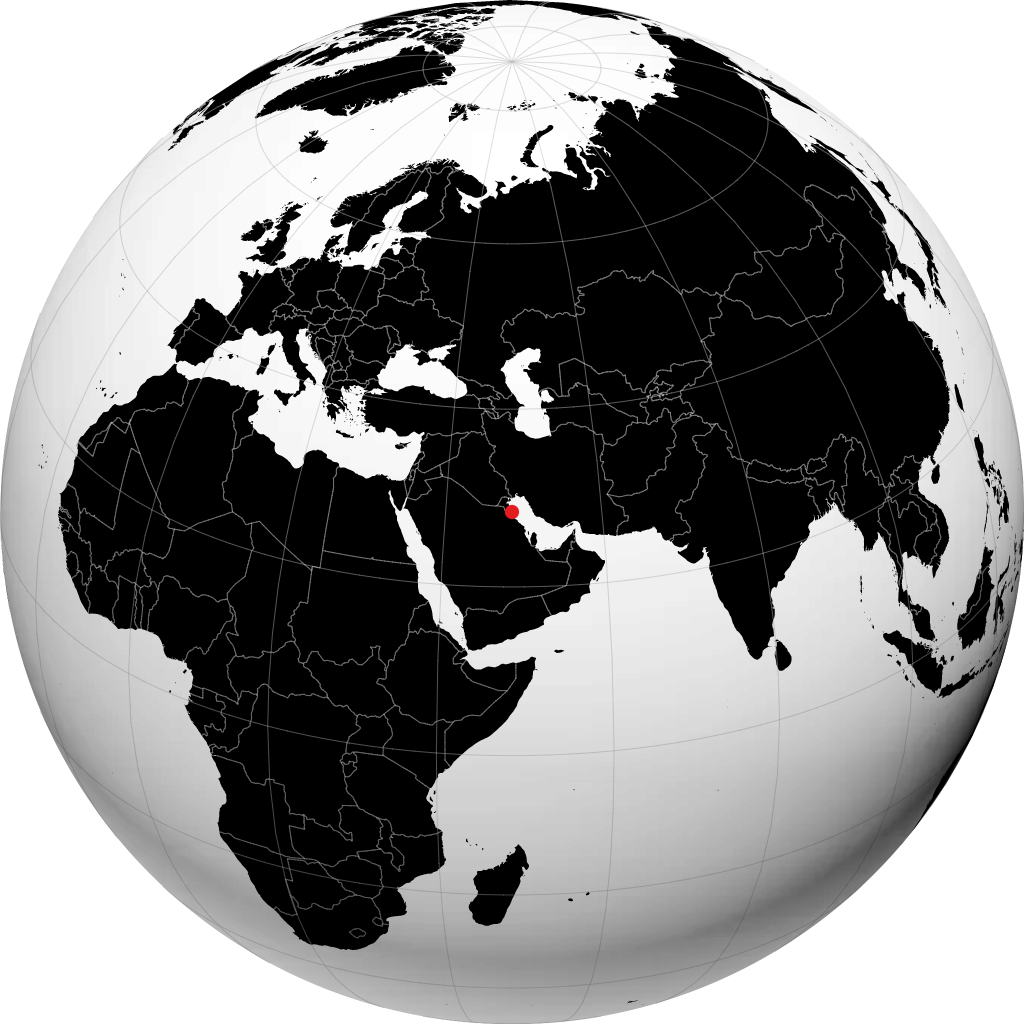 Ra's al Khafji en el globo