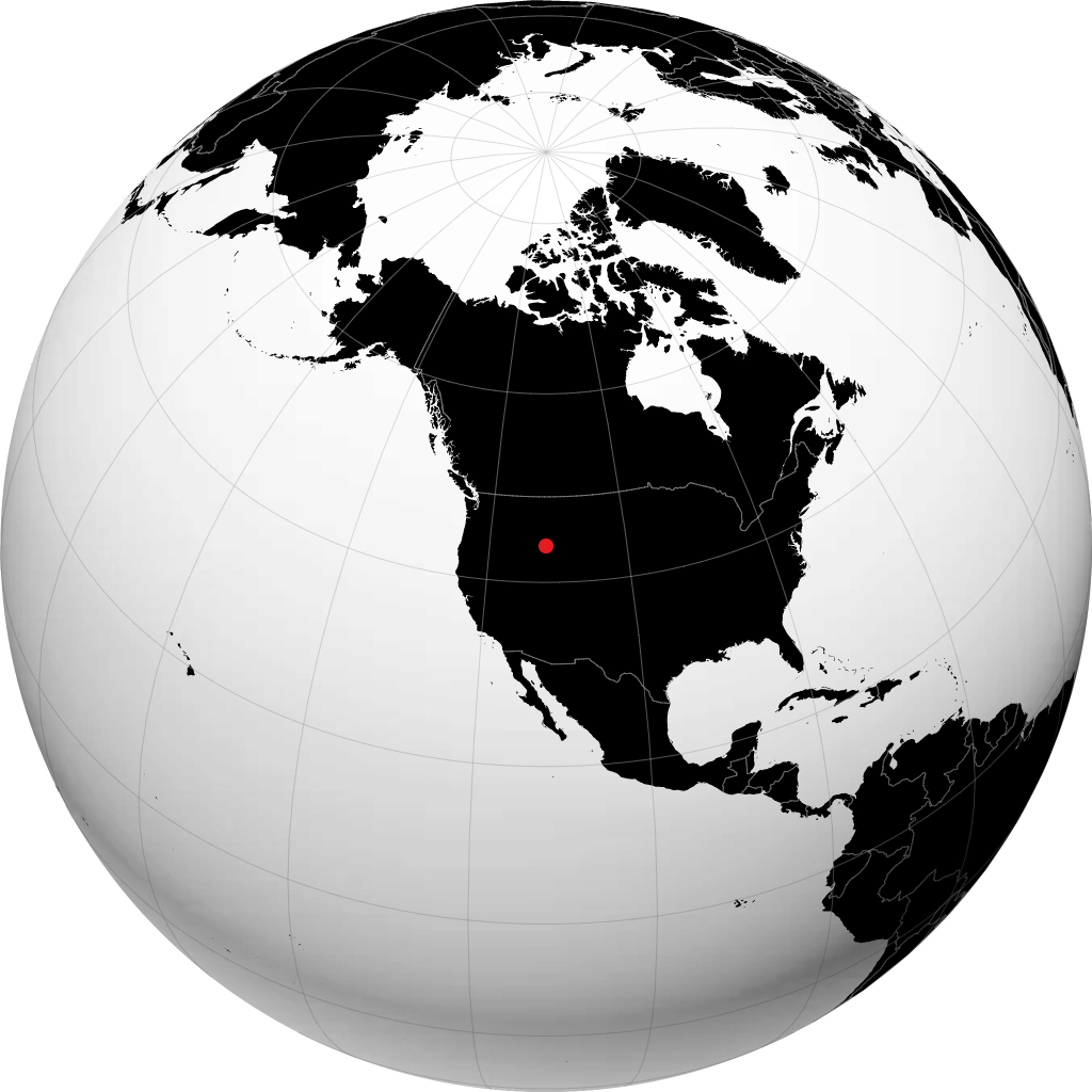 Rexburg en el globo