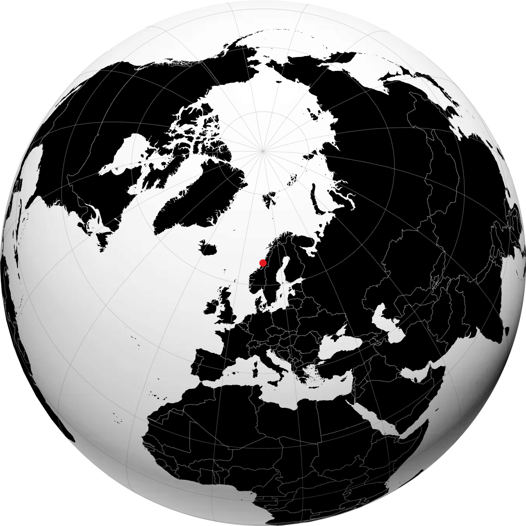 Rørvik en el globo