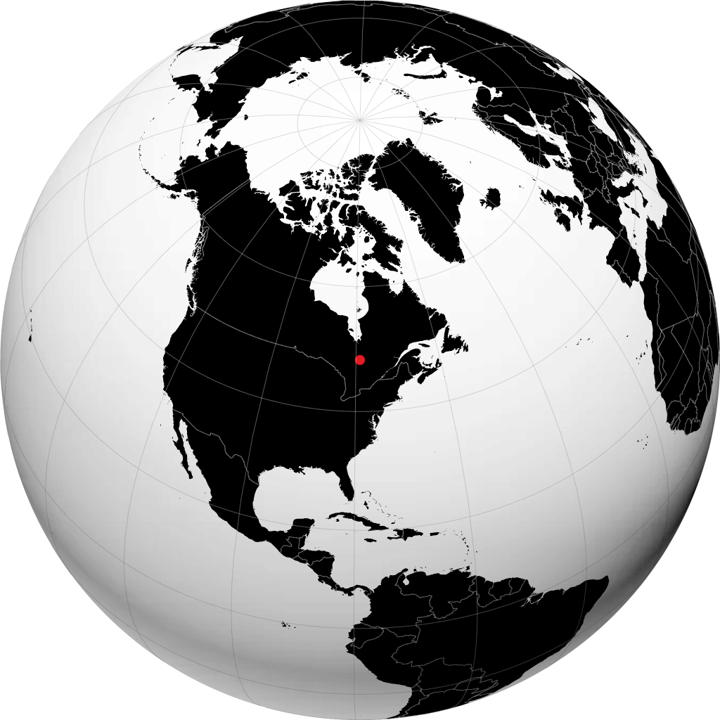 Rouyn-Noranda en el globo