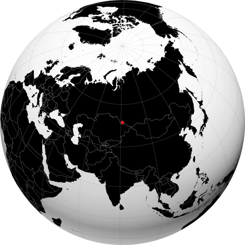 Rubtsovsk en el globo