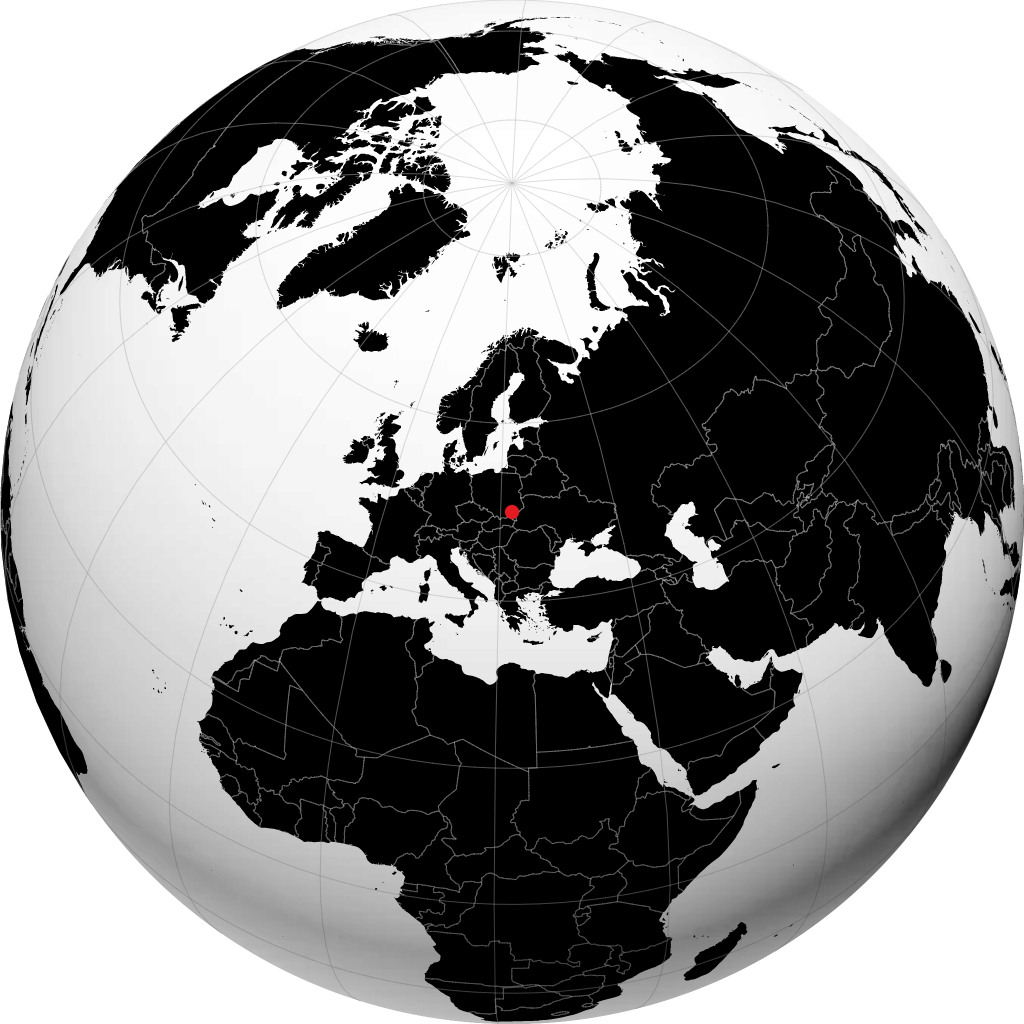 Rzeszów en el globo