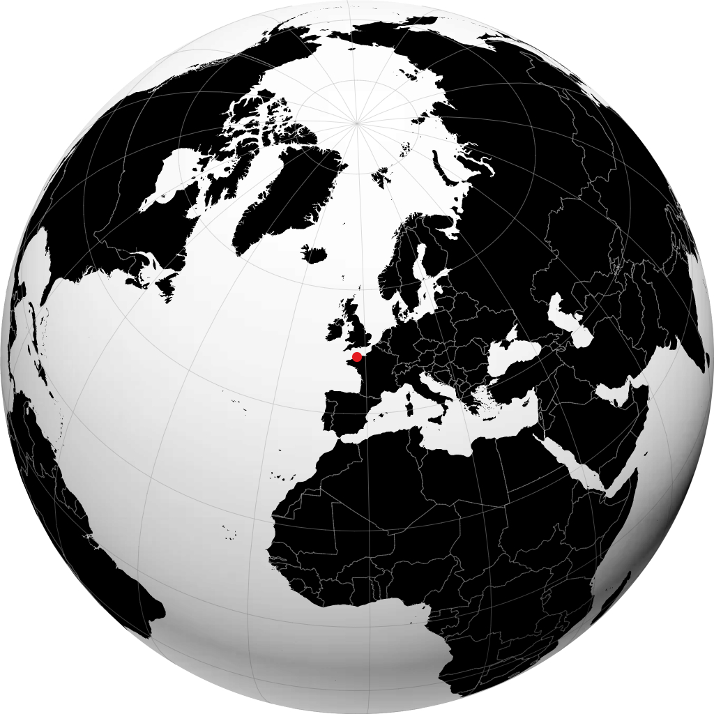 Saint Helier en el globo