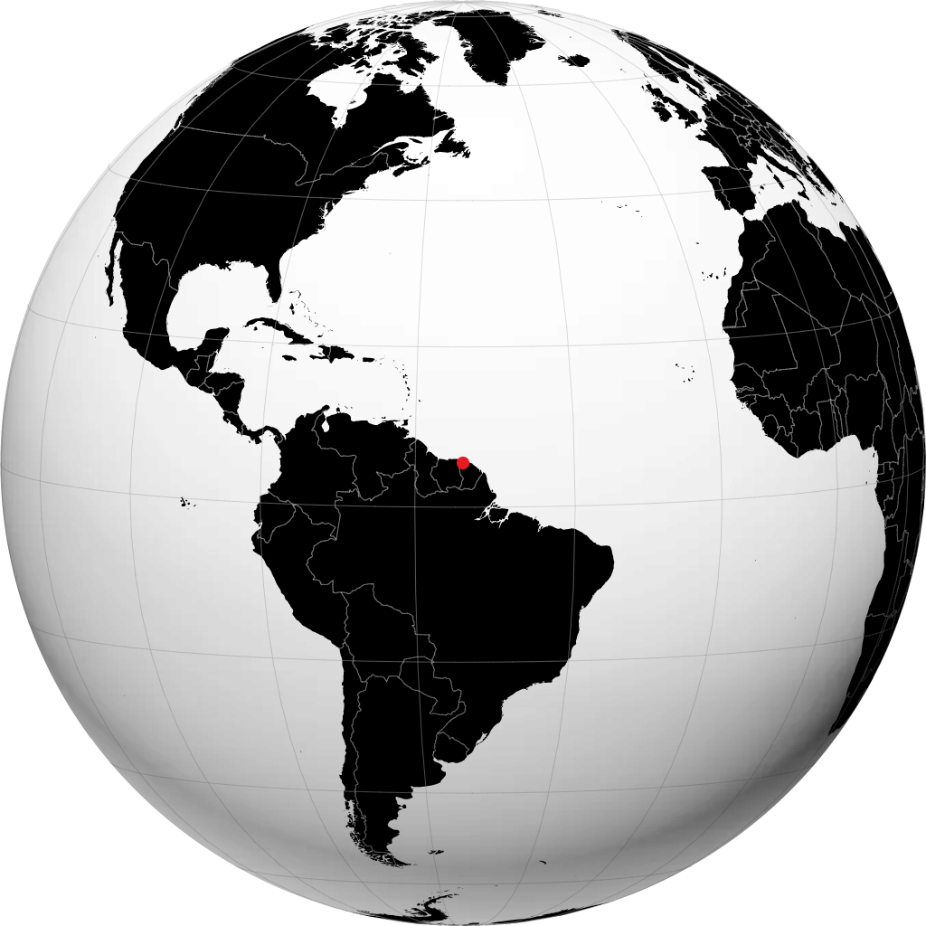 Saint-Laurent-du-Maroni en el globo