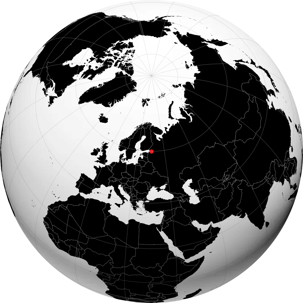 San Petersburgo en el globo