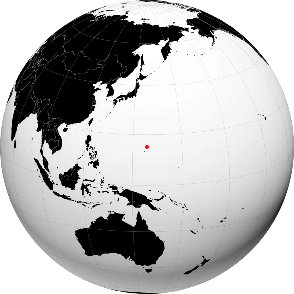 Saipán en el globo