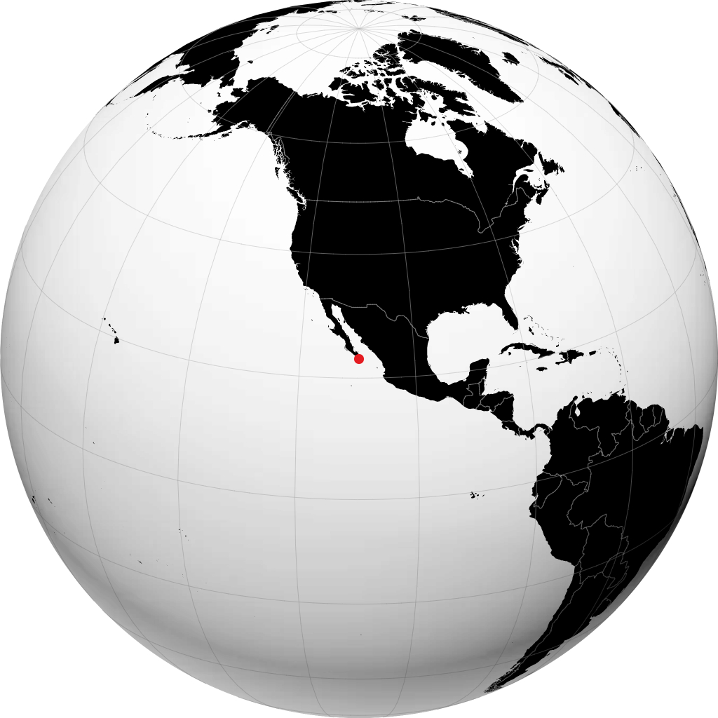 San José del Cabo en el globo
