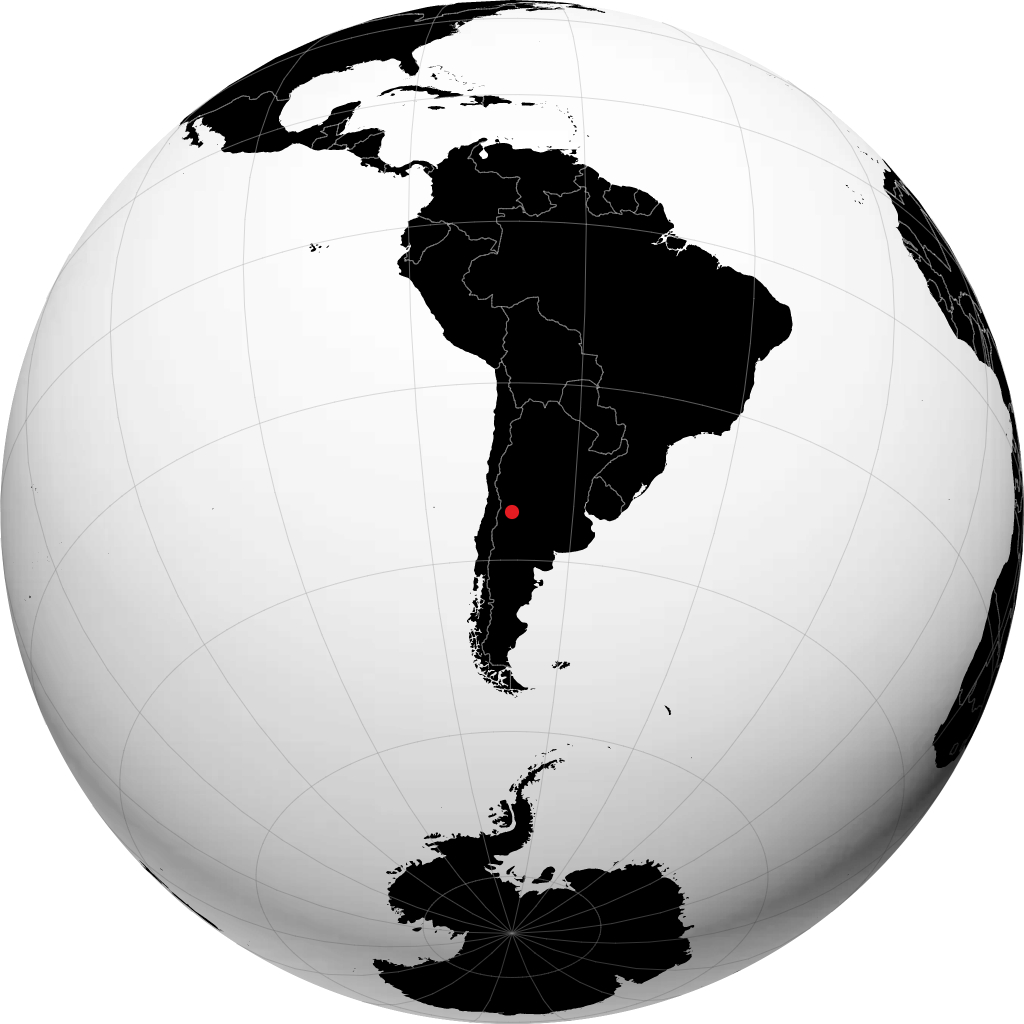 San Rafael en el globo