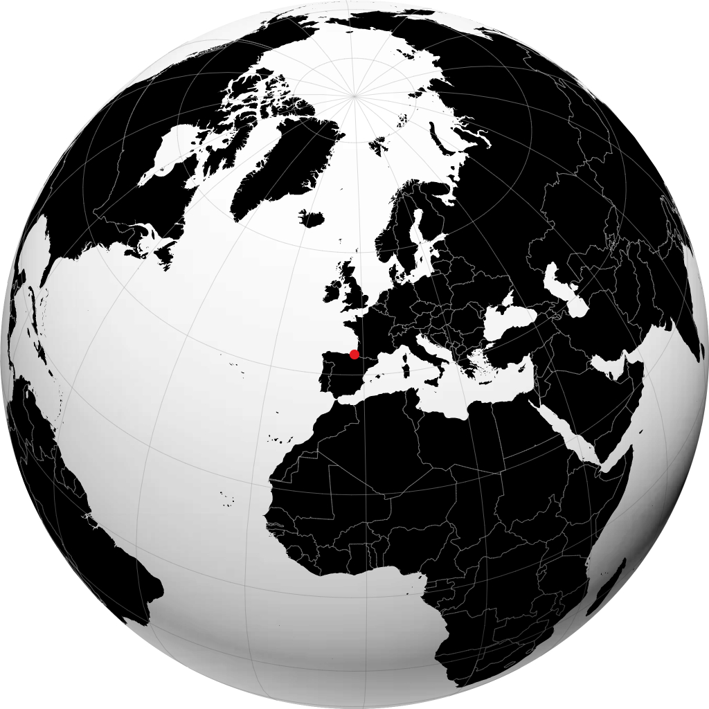 San Sebastián en el globo