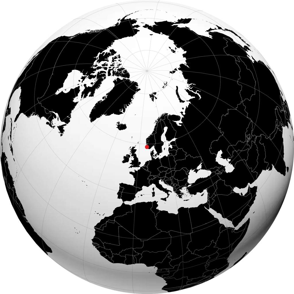 Sandnes en el globo