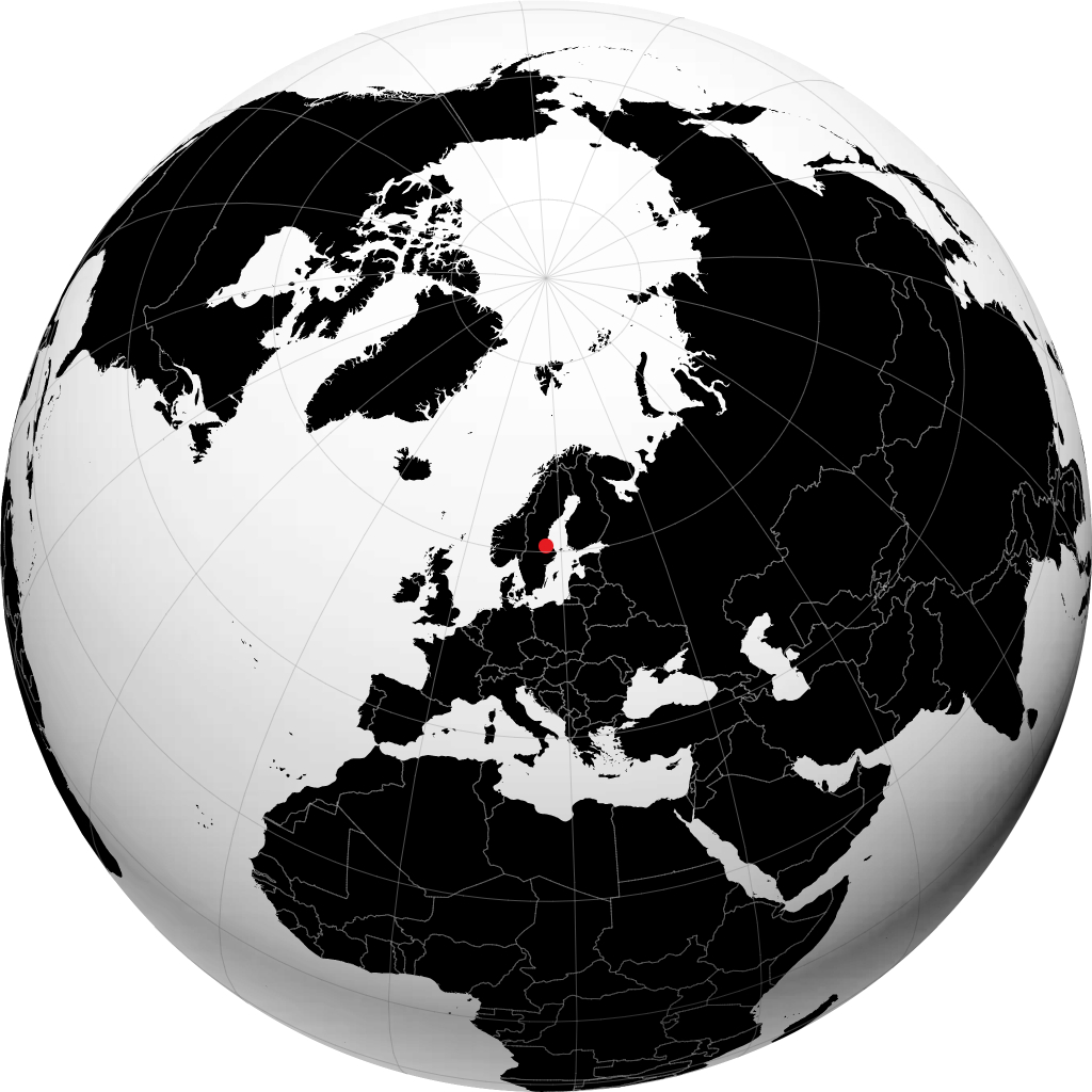 Sandviken en el globo
