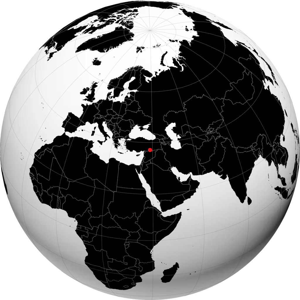 Sanliurfa en el globo