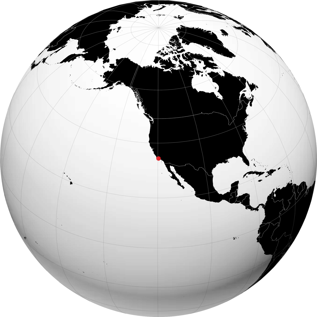 Santa Bárbara en el globo