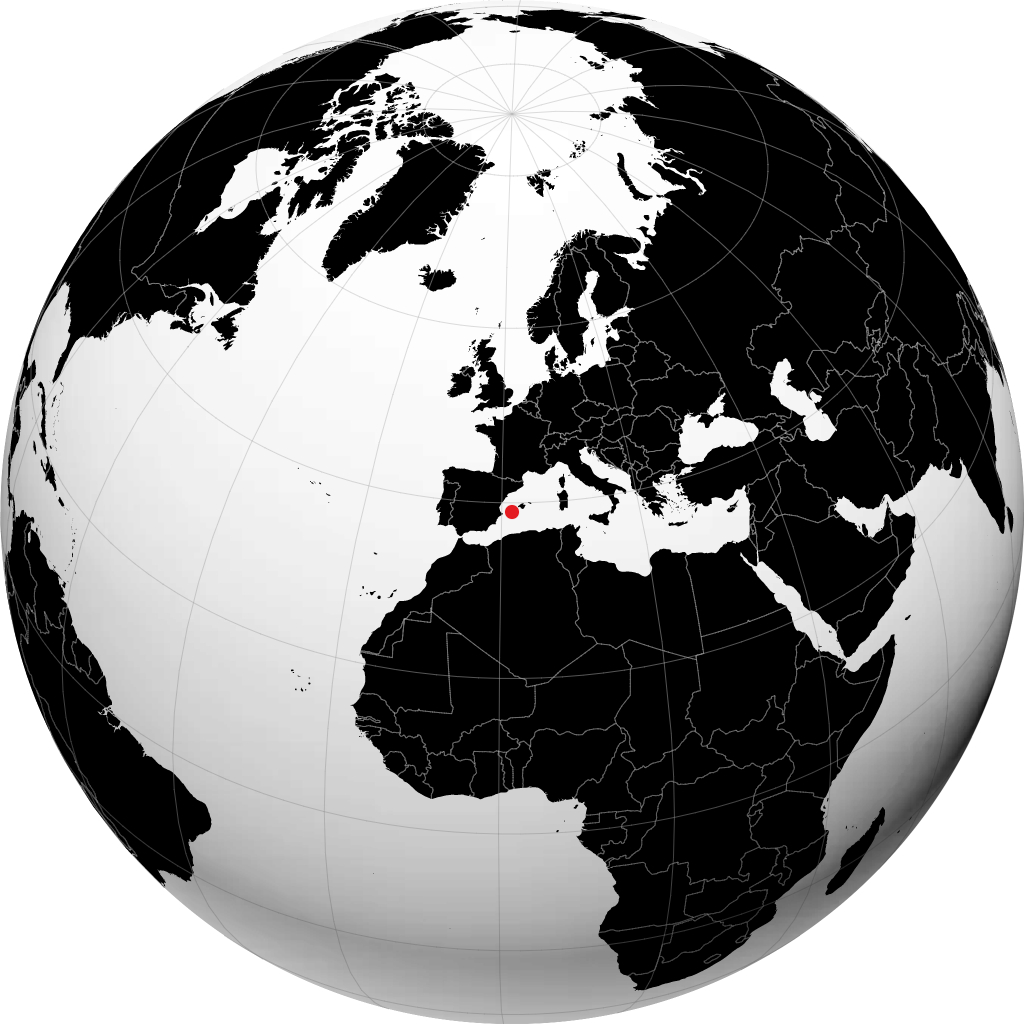 Santa Eulària des Riu en el globo