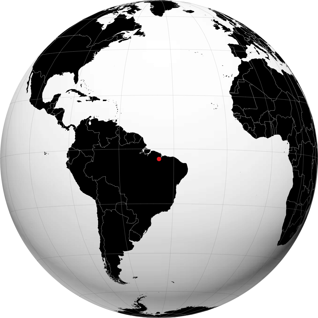 Santa Inês en el globo