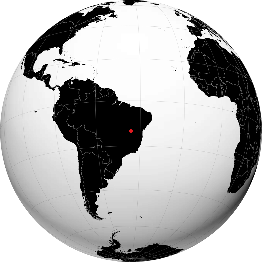 Santa Maria da Vitória en el globo