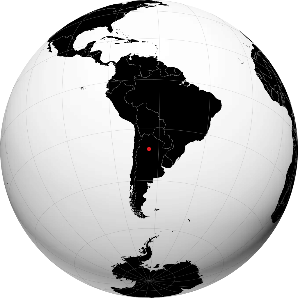 Santiago del Estero en el globo