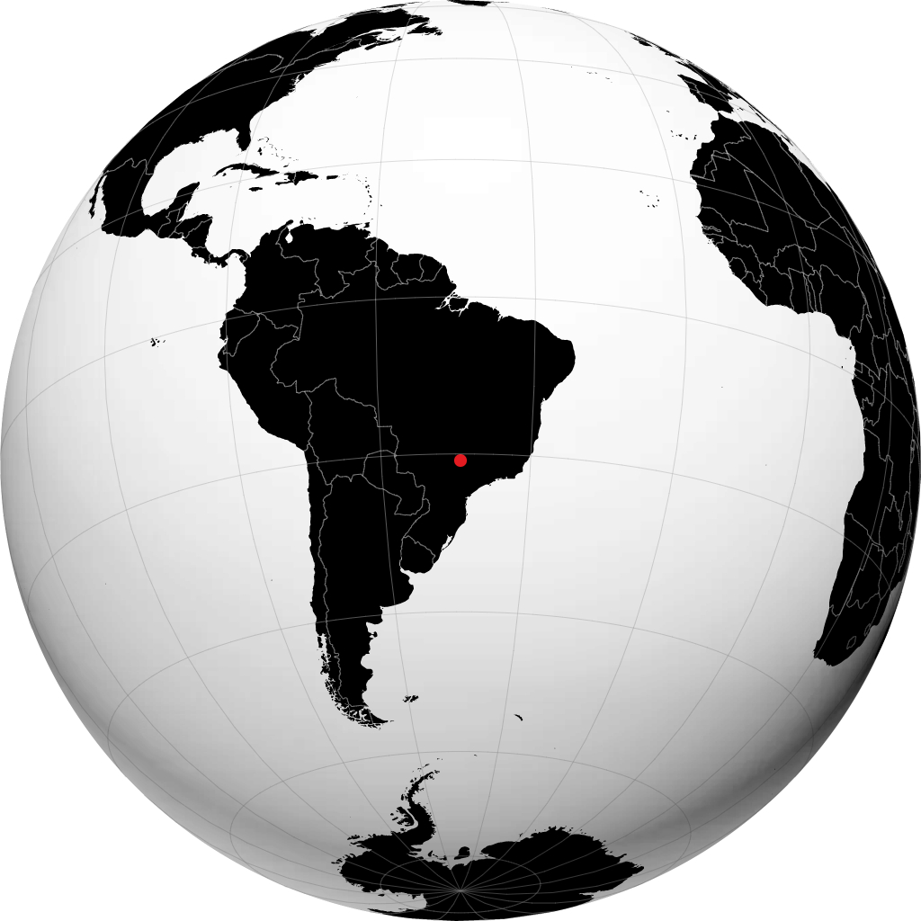 São José do Rio Preto en el globo