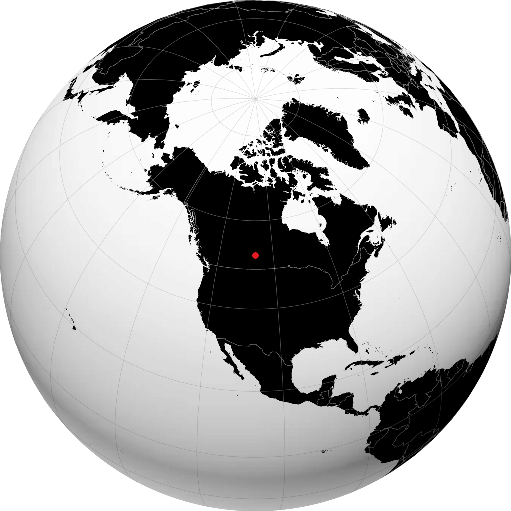 Saskatoon en el globo