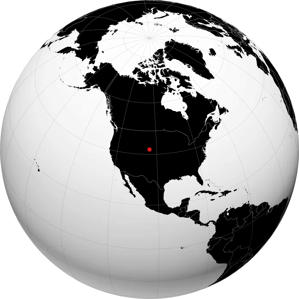 Scottsbluff en el globo
