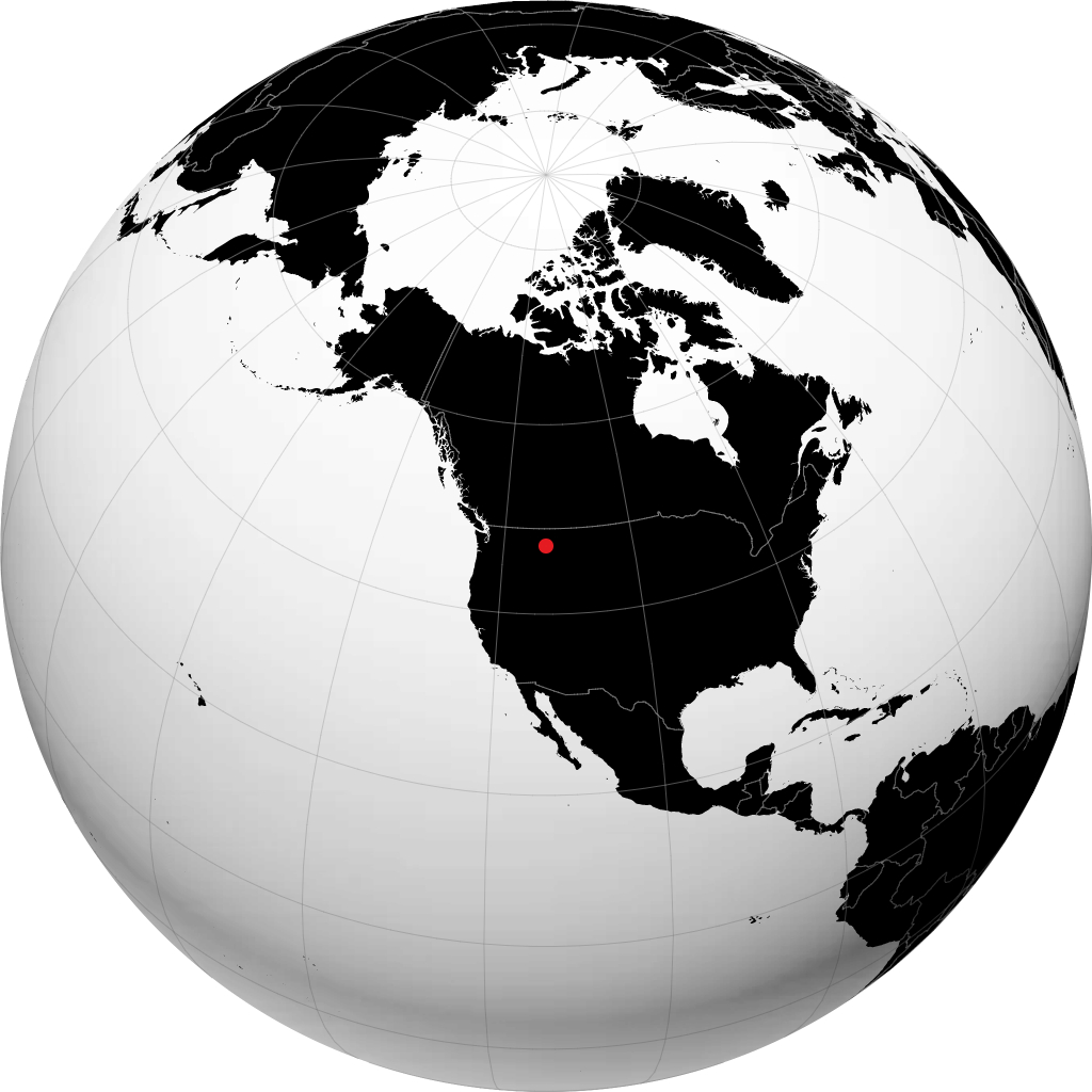 Seeley Lake en el globo