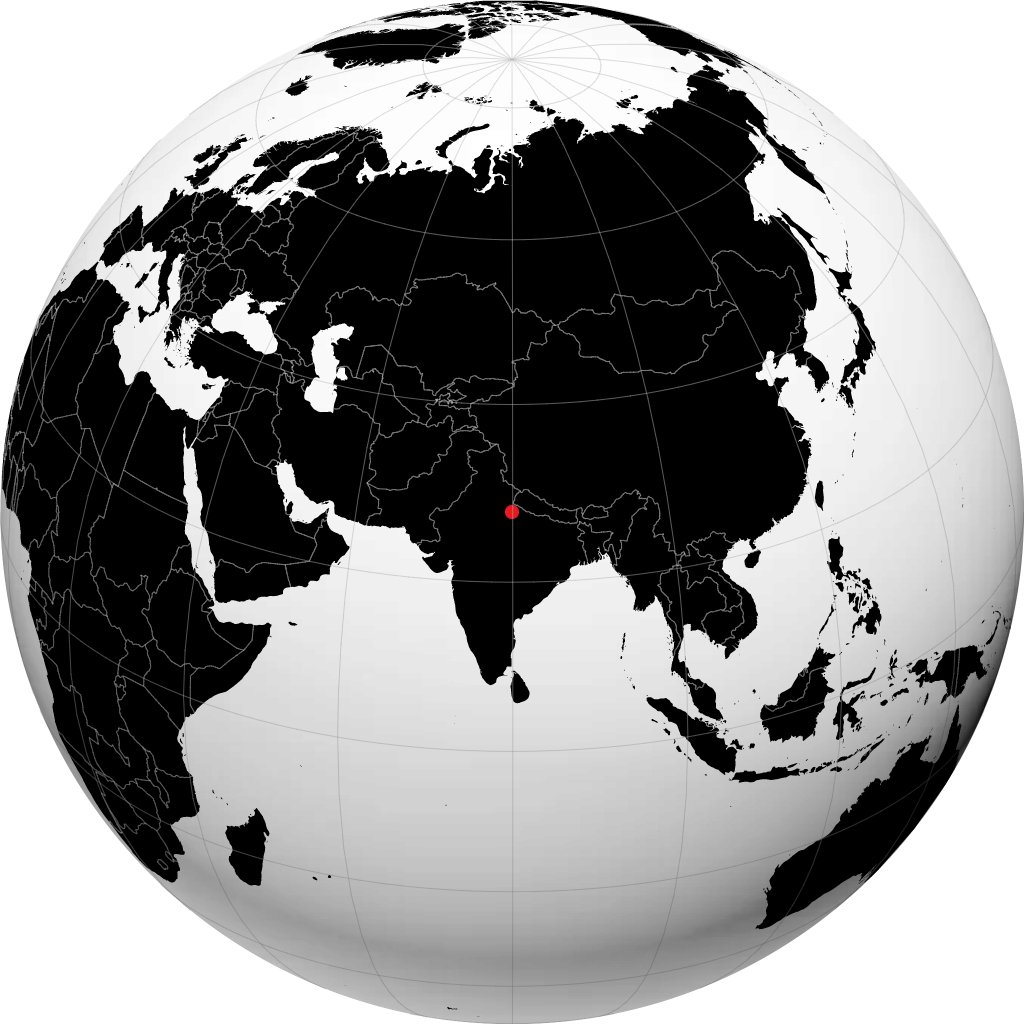 Shahjahanpur en el globo