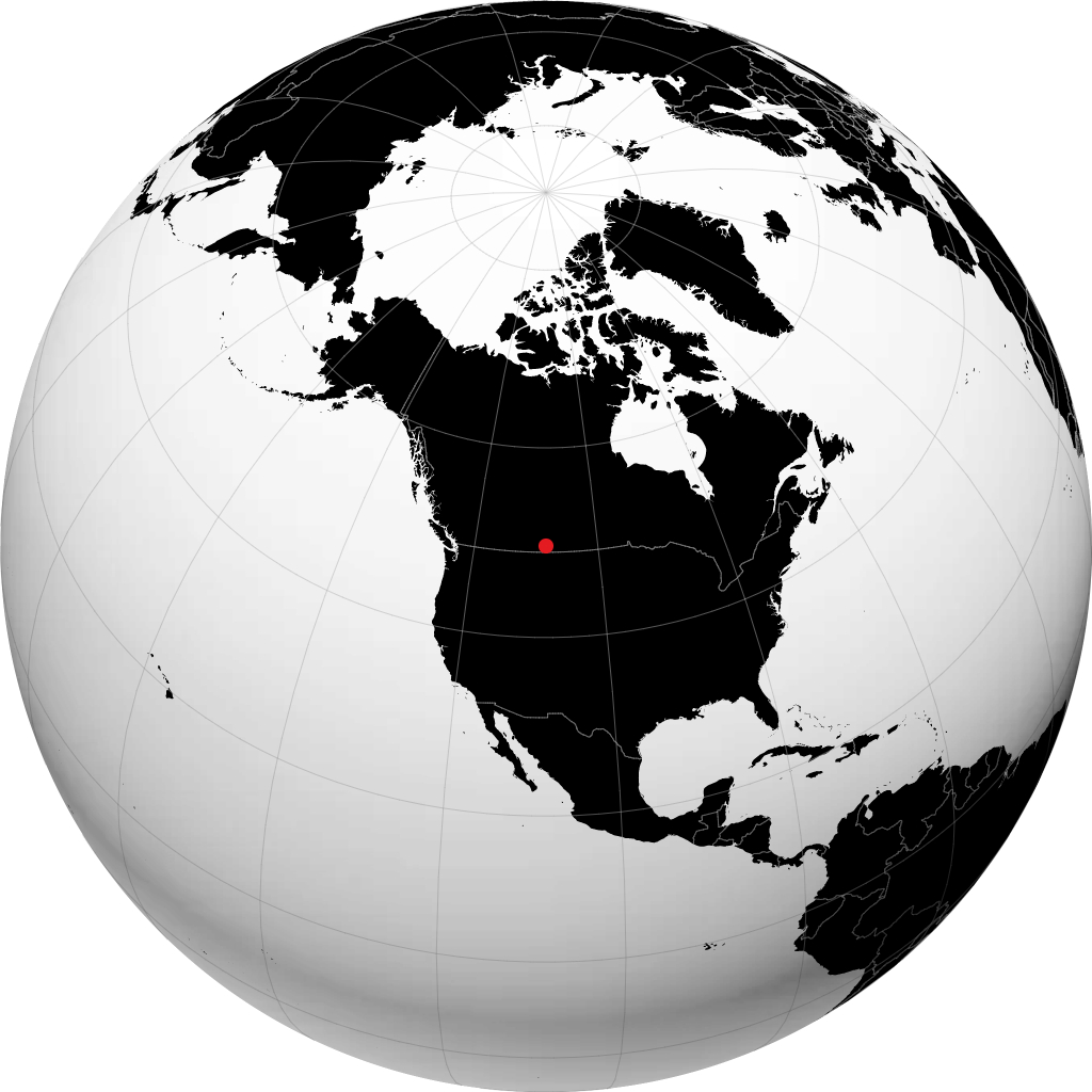 Shaunavon en el globo