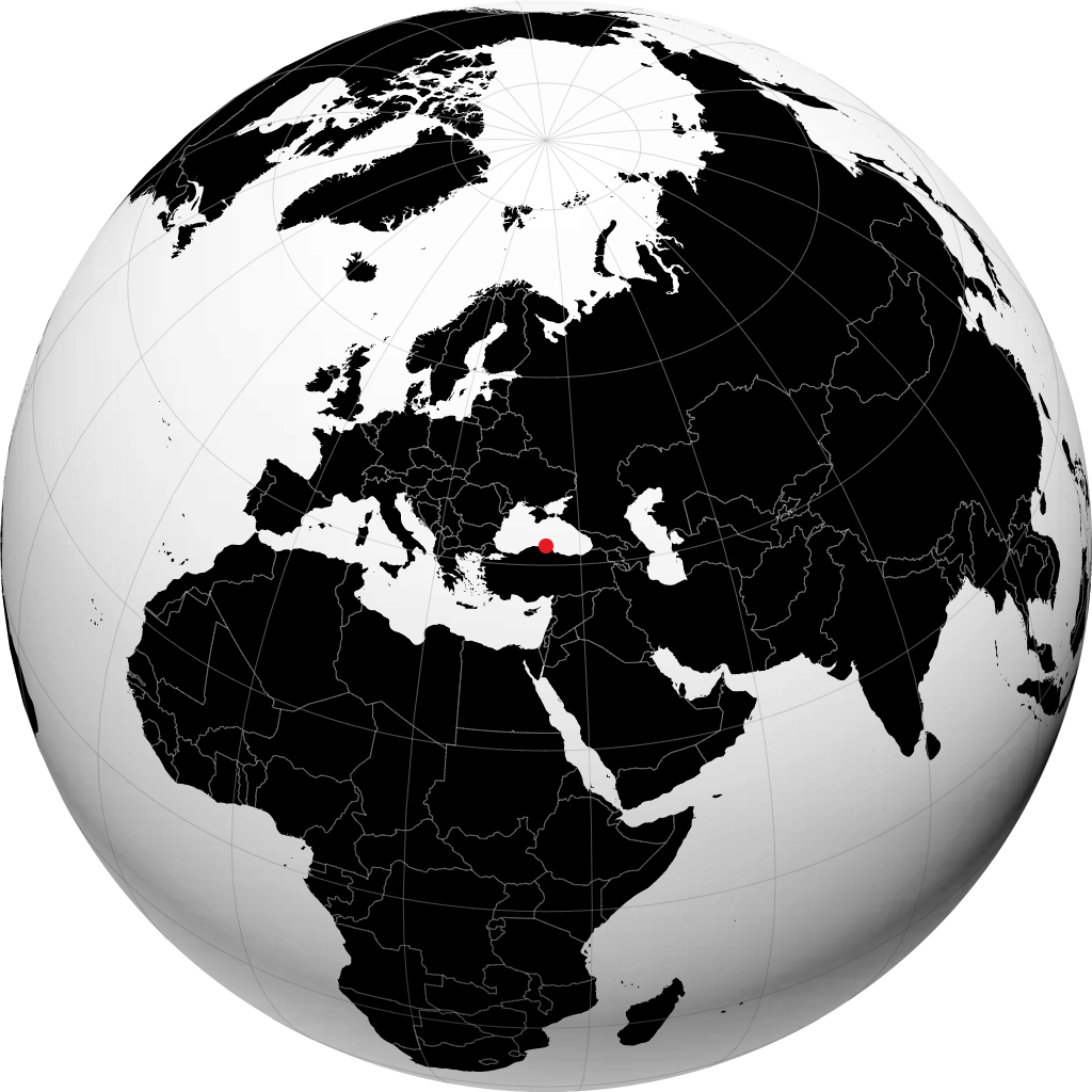 Sinop en el globo
