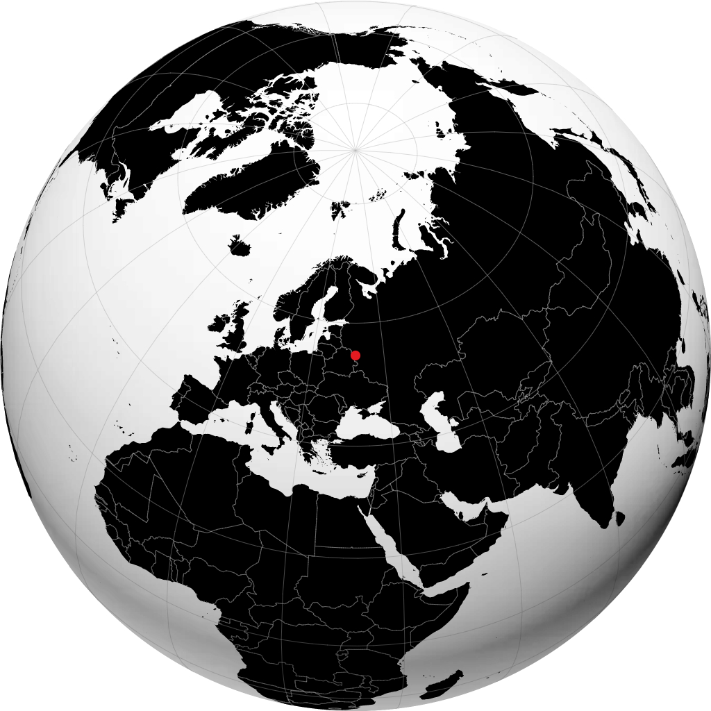 Smolensk en el globo