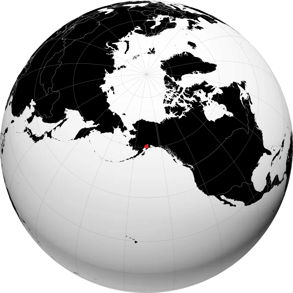 Soldotna en el globo