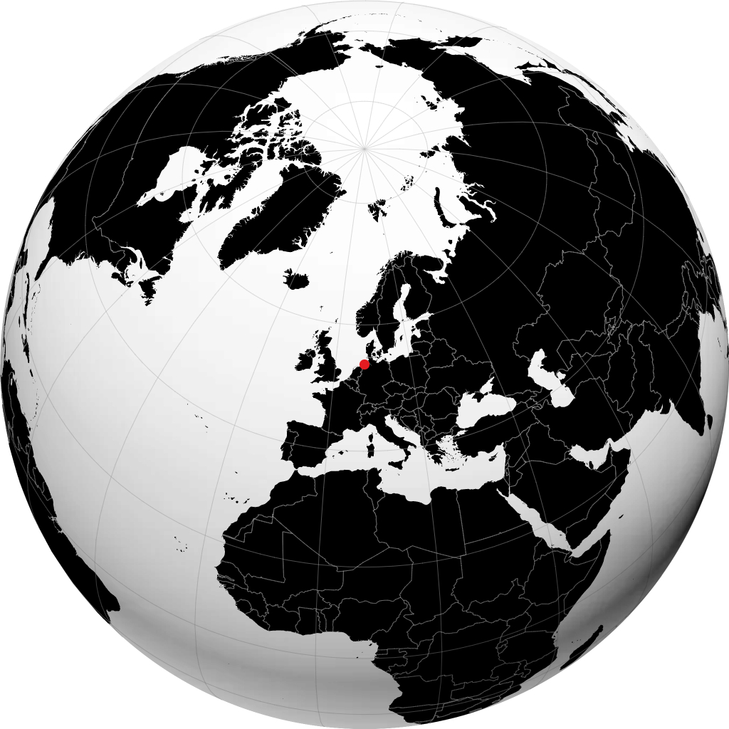 Spiekeroog en el globo