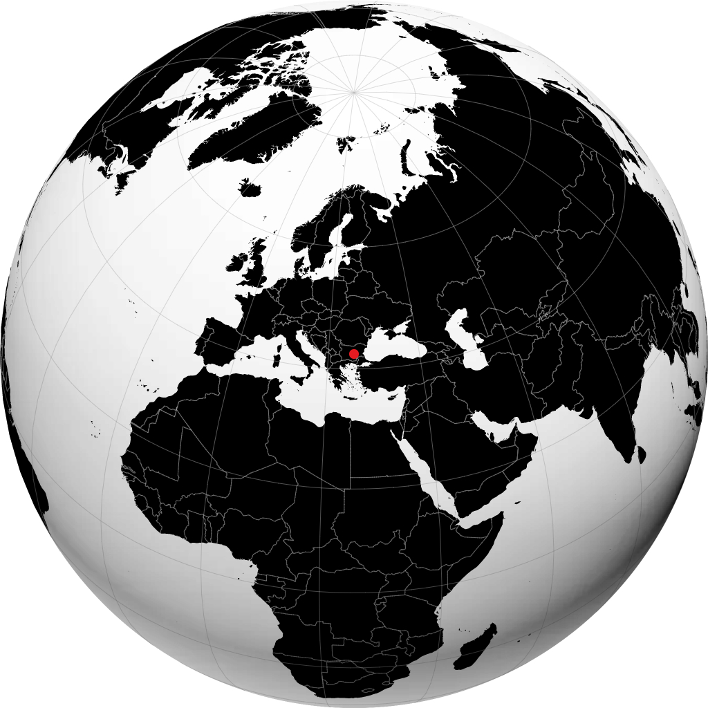 Stara Zagora en el globo