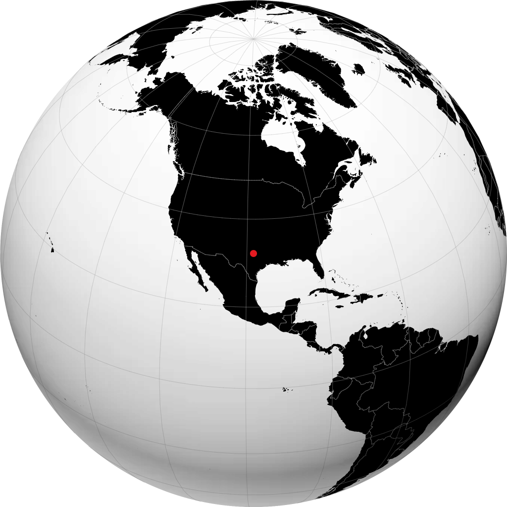 Stephenville en el globo