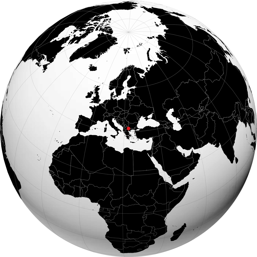 Strumica en el globo