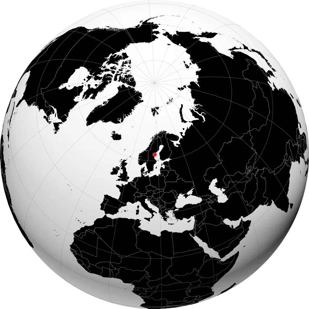 Sundsvall en el globo